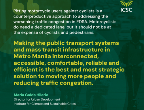 [REACTIVE] ICSC to MMDA: Removal of EDSA bicycle lanes derails progress